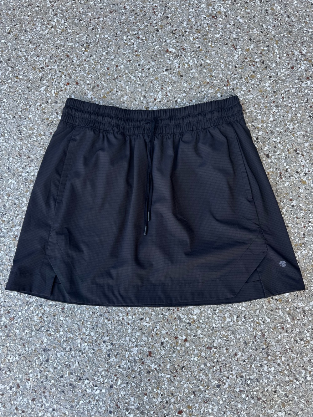 Apana Women's Black Skort Built in Shorts Activewear Athleisure Sporty Sz Large